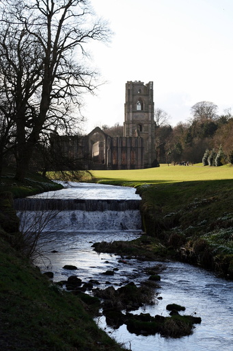 Fountains Abbey and the River Skell