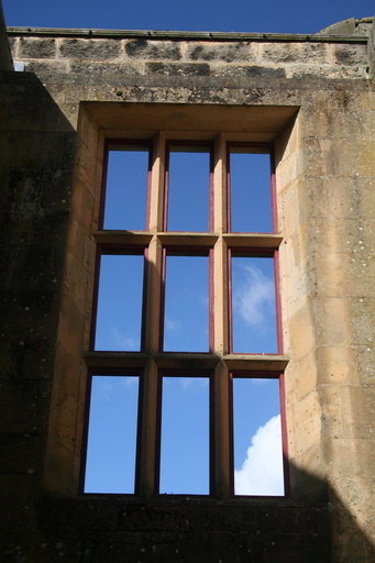 Window at Belsay Castle