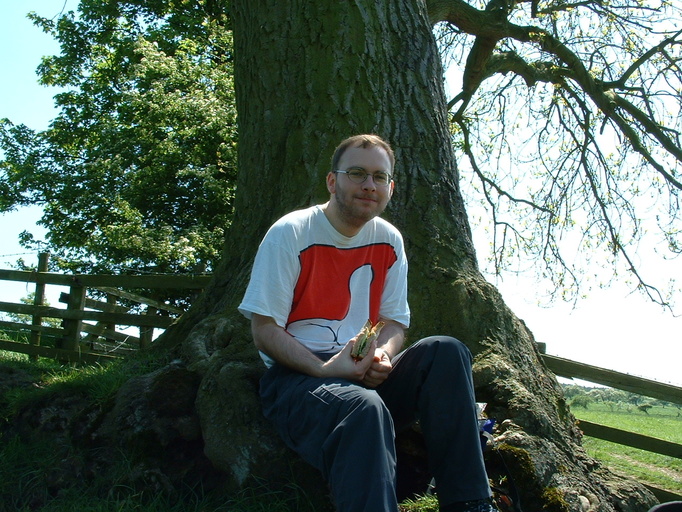 Lunch by a tree near Stainburn
