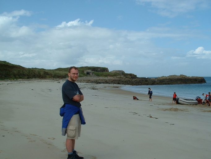 Maurice on Saye beach