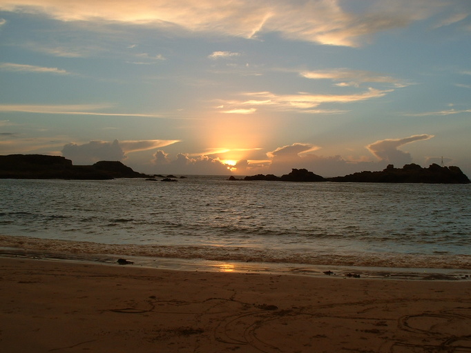 Sunset at Saye beach 1