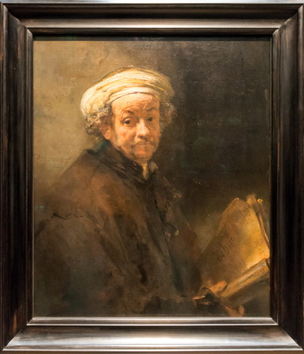 Rembrandt self-portrait