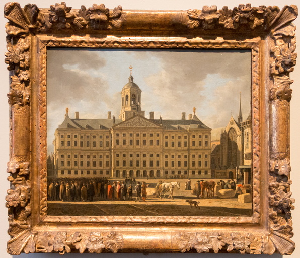The Town Hall on Dam Square by Berckheyde