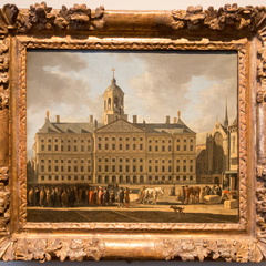 The Town Hall on Dam Square by Berckheyde