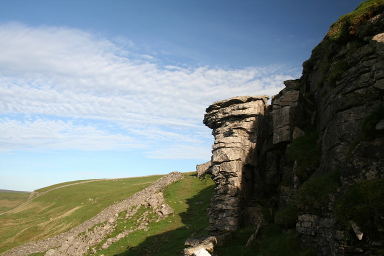 On the side of Buckden Pike