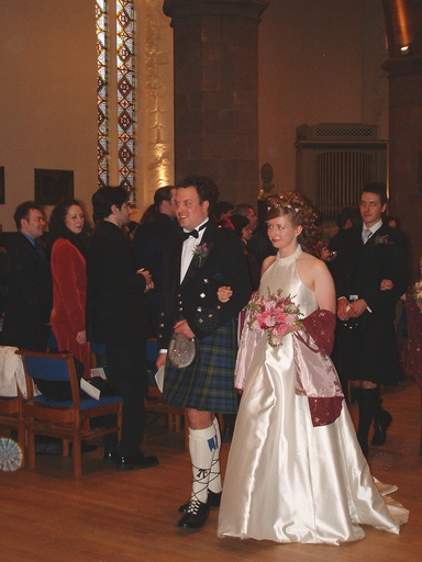 Chris and Rachel's wedding, 12th March 2005