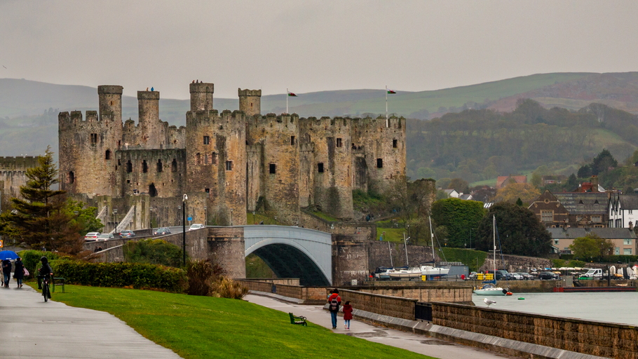 Conwy, April 2025