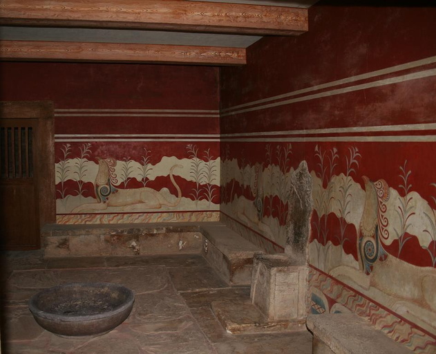 "Throne Room" at Knossos