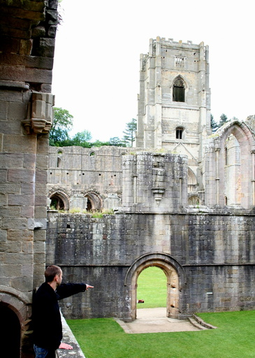 Fountains Abbey with Gavin and Joy, 20th June 2009