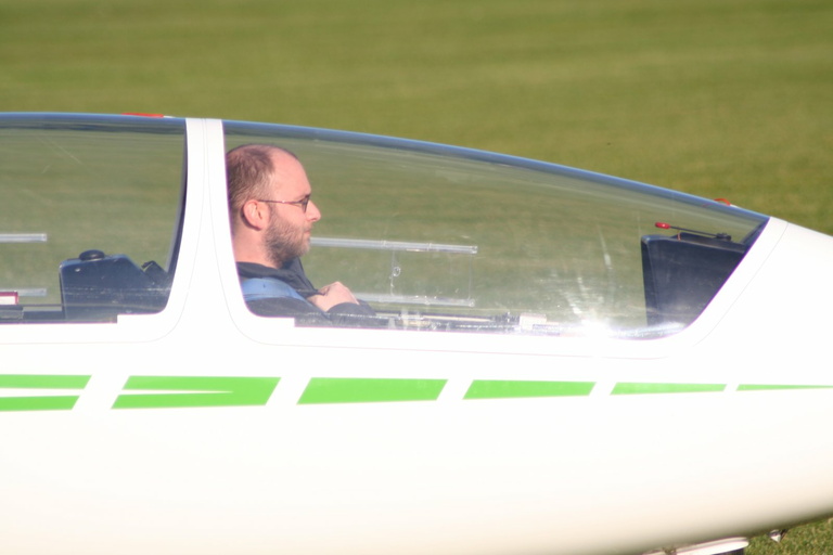 Maurice at take-off