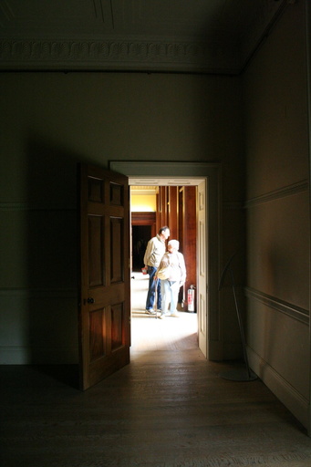 Doorway at Belsay Hall
