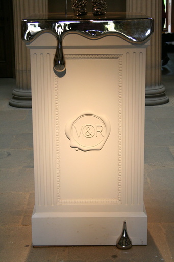 Plinth at Belsay Hall