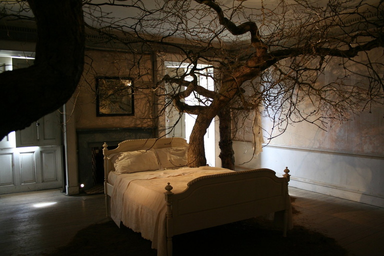 Bedroom at Belsay Hall