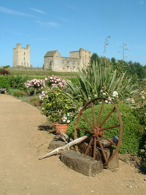 Castle and walled garden, Helmsley
