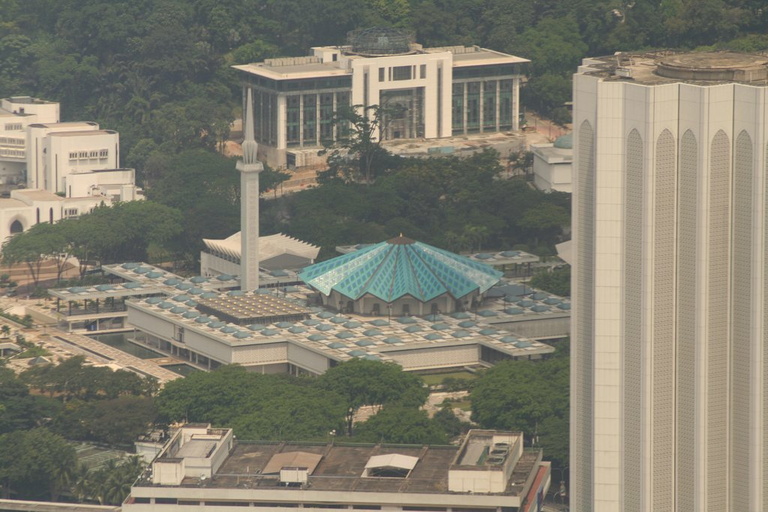 National Mosque seen from top of Menara KL