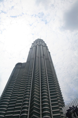 Petronas Towers from top of Menara KL