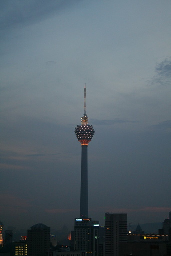 Menara KL at dusk