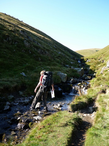 Crossing Red Gill Beck