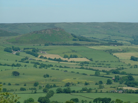 The Roaches seen from the summit of Gun Hill