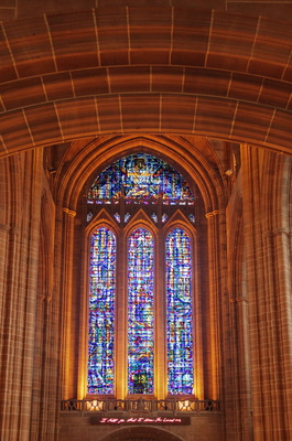 Liverpool Cathedral window