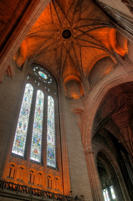 Liverpool Cathedral window