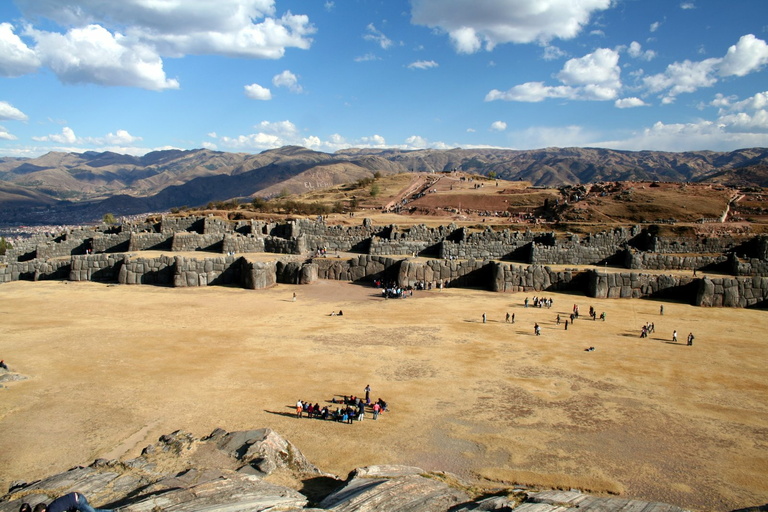 Inca ruin of Sacsayhuaman above Cusco