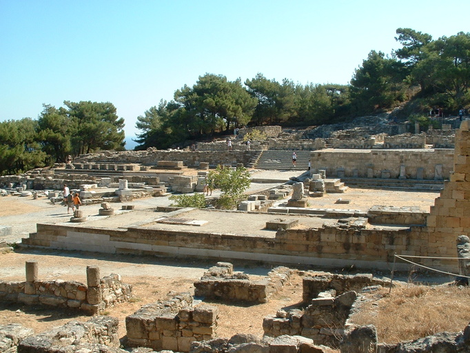 Ruins at Ancient Kamiros