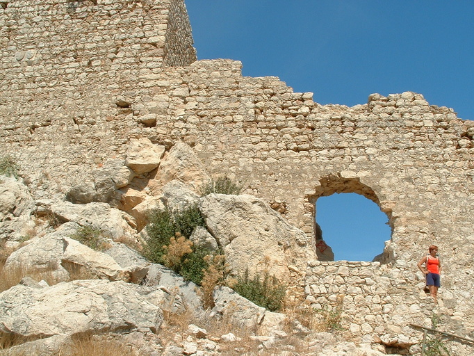View through the castle