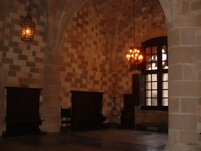 Inside the Knight's Palace
