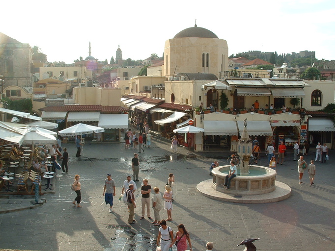 The Jewish Quarter of Rhodes Town