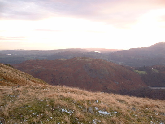 Loughrigg Fell from Lord Crag
