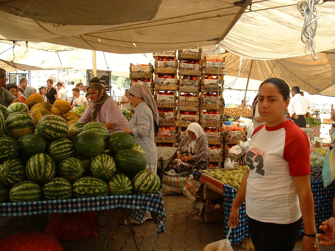 Busy market-Fethyia