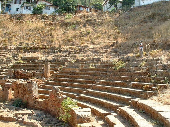 Ruined amphitheatre